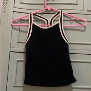 Black tank top from brandy Melville